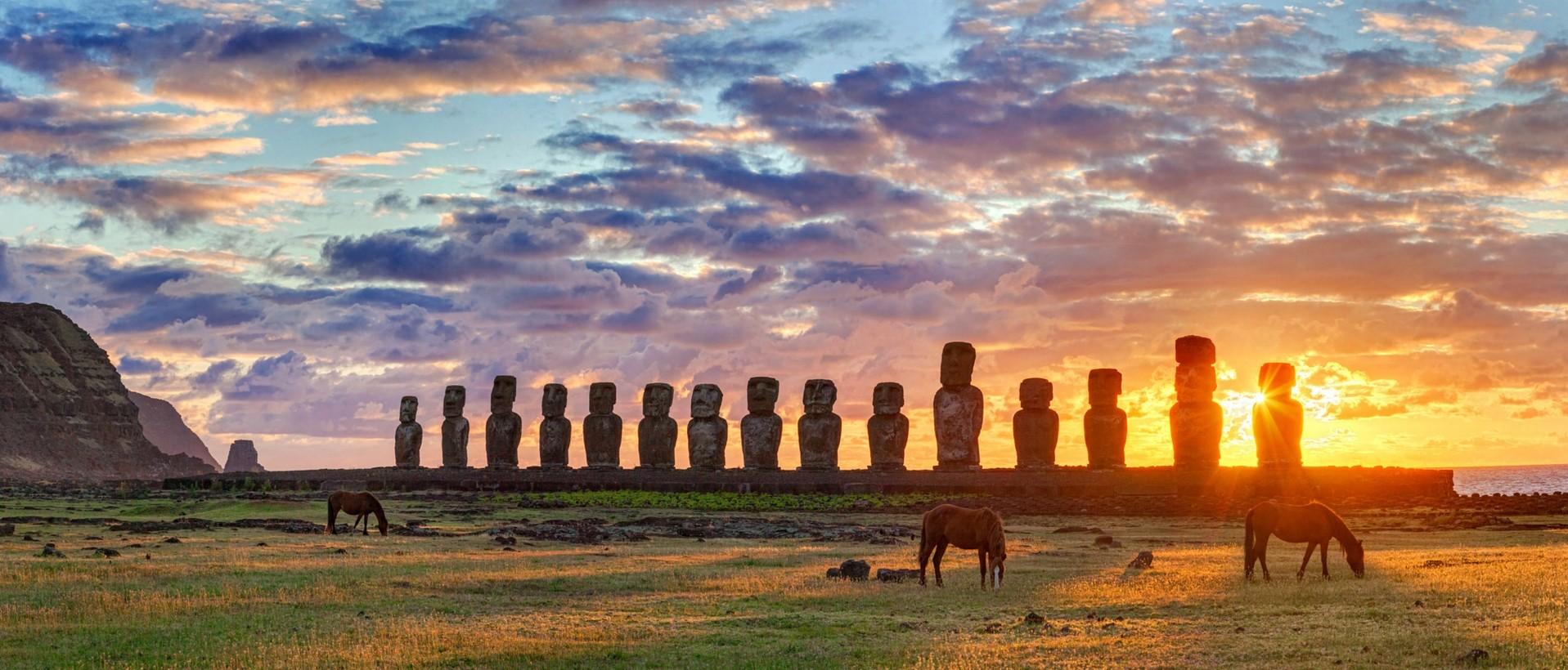Paskalya Adası Moai 
