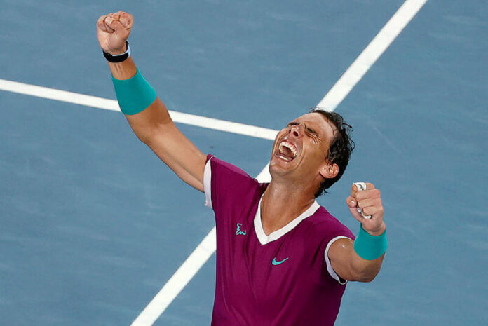 Avustralya Açık'ta Şampiyon Rafael Nadal!